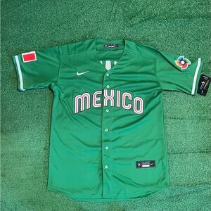 Team Mexico Randy Arozarena Green Classic  Jersey